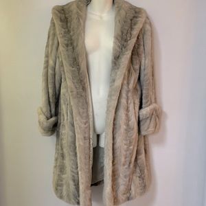 Vintage fur jacket super warm glotzer and glotzer